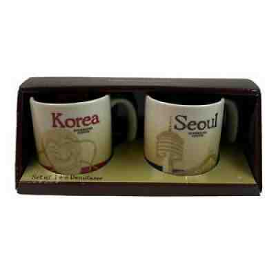 NIB NEW Starbucks Coffee Set of Two 3 oz Demitasse Cups Korea Seoul RARE 2011 - Sold on eBay Aug 05, 2021 for $34.99