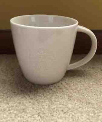 Starbucks 2010 Off White Embossed Logo Large Mug, V - Sold on eBay Jul 24, 2021 for $25.00