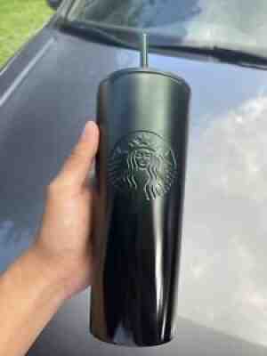 Starbucks Christmas 2020 Green/Black Stainless Steel Tumbler Venti Cold Cup - Sold on eBay Aug 11, 2021 for $29.90