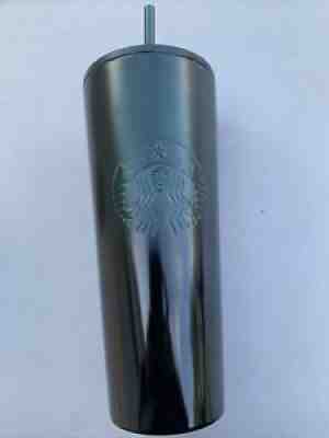 Starbucks Christmas 2020 Green/Black Stainless Steel Tumbler Venti Cold Cup - Sold on eBay Jul 16, 2021 for $33.99
