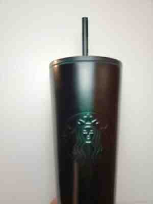 NEW Starbucks Dark Green Black Gradient Ombre Venti Stainless Steel Tumbler 2020 - Sold on eBay Aug 20, 2021 for $28.00