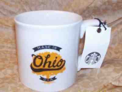 NWT STARBUCKS CUP/MUG MADE IN U.S.A. OHIO POTTERY FACTORY. - Sold on eBay Aug 14, 2021 for $34.99