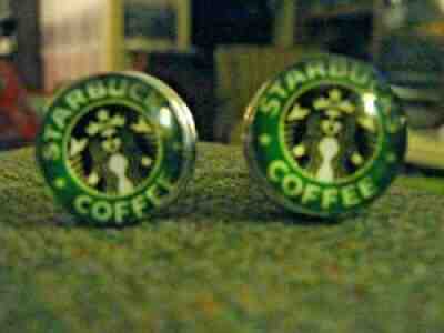 STARBUCKS COLLECTIBLE CUFFLINKS FREE U/S ONLY SHIPPING - Sold on eBay Aug 10, 2021 for $9.99