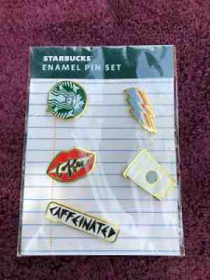 Starbucks Enamel Pin Set - NIP - Sold on eBay Aug 24, 2021 for $9.99