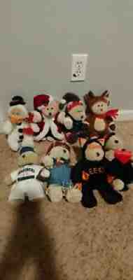 Starbucks Plush Holiday Bears lot - Sold on eBay Aug 29, 2021 for $18.00