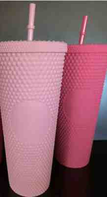 Starbucks Pink Matte Studded: Bubblegum, Ruby Pink (Lot Of 2) - Sold on eBay Sep 02, 2021 for $200.00