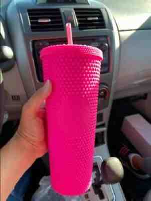 2021 China Starbucks Matte Barbie Pink Tumbler Diamond Studded Straw Cup 710ml - Sold on eBay Sep 11, 2021 for $40.47