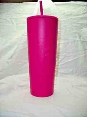 2018 Starbucks Barbie Hot Pink Matte Tumbler 24oz Stainless Steel HTF RARE VGUC - Sold on eBay Aug 21, 2021 for $350.00