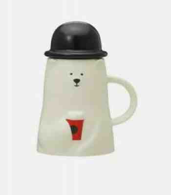Starbucks Japan Christmas Holiday 2020 Polar Bear Mug Hat Lid - Sold on eBay Sep 05, 2021 for $39.00