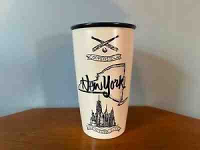 Starbucks New York Baseball Ceramic Double wall Tumbler Travel Mug Cooperstown - Sold on eBay Sep 13, 2021 for $26.25