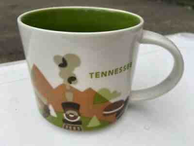 STARBUCKS TENNESSEE YAH YOU ARE HERE COLLECTION COFFEE MUG 14oz 2017 - Sold on eBay Sep 13, 2021 for $8.99
