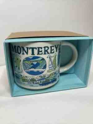 MONTEREY  STARBUCKS MUG Been There NEW IN BOX Big Sur Carmel Santa Cruz otters - Sold on eBay Jun 19, 2021 for $24.95