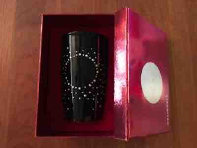 NIB Starbucks Swarovski Crystal Traveler Tumbler Black Rare Collector 12oz - Sold on eBay Jun 24, 2021 for $109.99