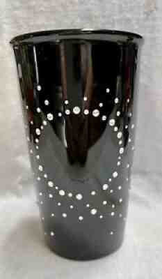 Starbucks holiday mug 2015 black silver traveler with Swarovski crystals RARE - Sold on eBay Aug 05, 2021 for $110.00
