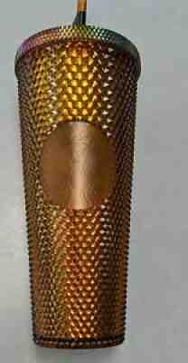 Starbucks 50th Anniversary 2021 Studded Tumbler Cup Venti Gold LIMITED EDITION - Sold on eBay Aug 06, 2021 for $37.75