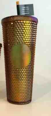 Starbucks 24oz Rare Copper Tumbler HoneyComb Limited Edition50th An - Sold on eBay Sep 03, 2021 for $34.98