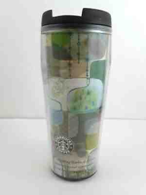 Artsy Abstract Starbucks Barista Coffee Travel Tumbler 2004 Printed In Hong Kong - Sold on eBay Aug 04, 2021 for $14.99