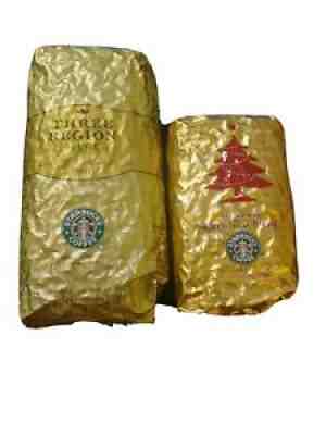 Starbucks 2008 Christmas Blend And 2011 Three Region Blend - Sold on eBay Jul 15, 2021 for $20.00