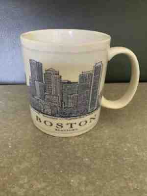 Starbucks Architect Series Mug BOSTON Beantown Mug Cup 2008 18 Oz White Blue New - Sold on eBay Jul 13, 2021 for $13.50