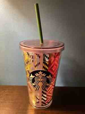 STARBUCKS Grande Insulated Travel Tumbler 16 OZ Double Wall Acrylic Cold Cup - Sold on eBay Sep 09, 2021 for $14.99