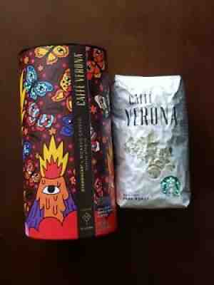 RARE Collectible Starbucks Special Edition Caffe Verona Whole Bean Coffee, 12 OZ - Sold on eBay Aug 07, 2021 for $6.95