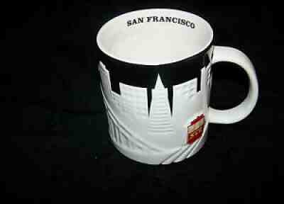 2012 Starbucks Embossed 3D City Relief Collector Series Mug " San Francisco " - Sold on eBay Aug 15, 2021 for $47.99