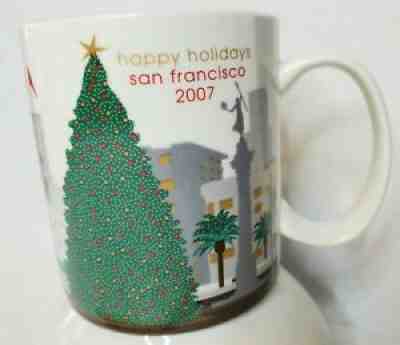 Starbucks Happy Holidays San Francisco 2007 Cup Mug Union Square Dewey Monument - Sold on eBay Jun 26, 2021 for $44.95
