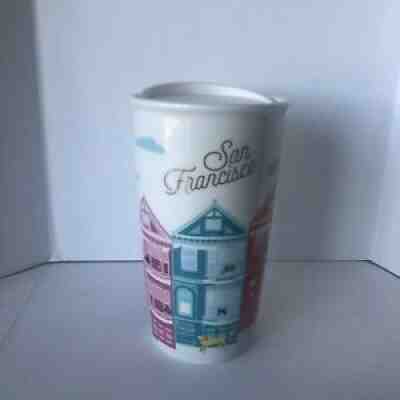 Starbucks San Francisco Painted Ladies 12oz Ceramic Tumbler SF Dogs NEW - Sold on eBay Jul 25, 2021 for $38.99