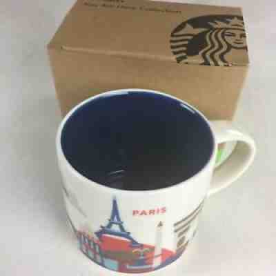 Starbucks Coffee You Are Here Collection Paris France 2019 mug cup 14 oz New - Sold on eBay Aug 04, 2021 for $59.99