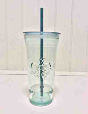 Rare STARBUCKS 20oz Venti RECYCLED GLASS Tumbler Cup - Made In Spain - 20 oz - Sold on eBay Aug 30, 2021 for $65.00