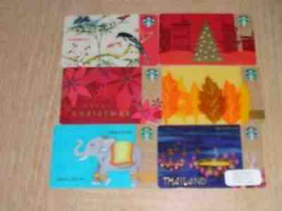 Starbucks Thailand - 2013, 14, 16 6 new and used collectible gift cards - Sold on eBay Jul 21, 2021 for $5.99