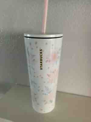 2019 Starbucks Thailand SS Blooming Blossom White Rare 16 oz - Sold on eBay Jun 22, 2021 for $150.00
