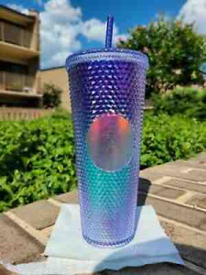 STARBUCKS 2021 Studded Blue Ombre Venti Summer 2021 Bling Tumbler Cup! 24oz. - Sold on eBay Jul 01, 2021 for $64.99