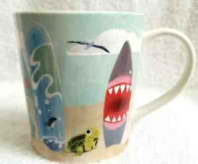 Starbucks Coffee Cup Mug HAWAII SURFBOARDS FISH SHARK TURTLE 2010 NEW BONE CHINA - Sold on eBay Jul 13, 2021 for $16.95