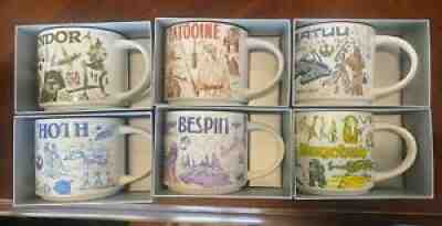 RARE-SOLD OUT 2020 and 2021 Disney Star Wars Starbucks Been There Series Mug set - Sold on eBay Sep 11, 2021 for $370.00