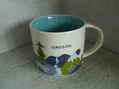 Starbucks Coffee You Are Here OREGON Mug Cup 14 oz 2017 - Sold on eBay Aug 09, 2021 for $21.49