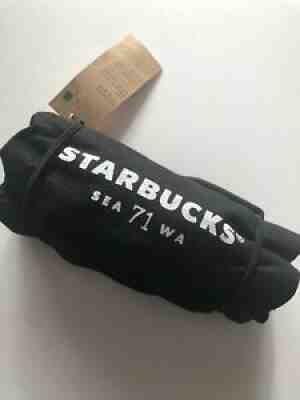 Starbucks Reusable Black Tote Bag Made From 100% Recycled Material NWT! - Sold on eBay Aug 17, 2021 for $5.25