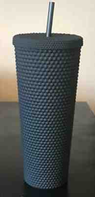 Brand New â??Fallâ? Starbucks Black Studded Venti Tumbler - Sold on eBay Aug 25, 2021 for $20.50