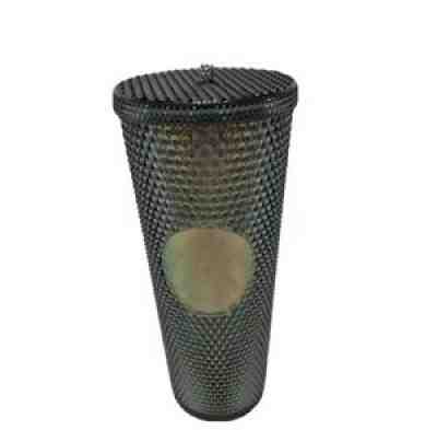 Starbucks Black Iridescent Studded Tumbler Cup Venti 24oz Brand New-HALLOWEEN - Sold on eBay Aug 31, 2021 for $37.00