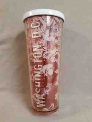 Starbucks 2019 Washington DC Cherry Blossoms 24 oz Tumbler - No Straw - Sold on eBay Sep 10, 2021 for $17.99