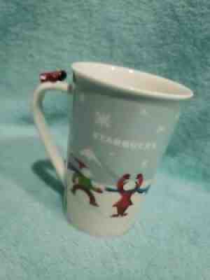 Starbucks Mug Coffee Cup 2011 8oz Christmas Dog Sled Red Airplane Kids Snow - Sold on eBay Aug 19, 2021 for $11.99