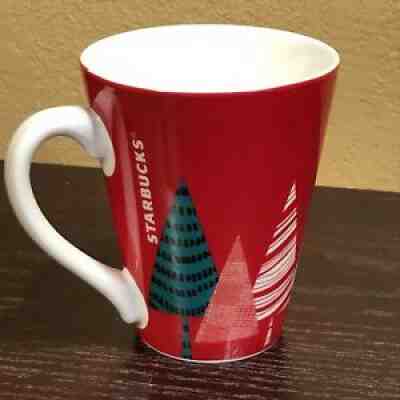 Starbucks Christmas Red Holiday Mug Coffee Cup w/Trees 2017 13 Oz. New - Sold on eBay Jul 19, 2021 for $10.00