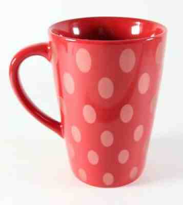 Vintage NOS New 2005 Red Polka Dot STARBUCKS Tall Coffee Mug 16oz Cup - Sold on eBay Sep 11, 2021 for $14.99