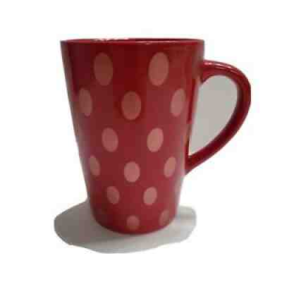 Starbucks Tall Coffee Mug Red Oval Polka Dot 16 Oz 2005 Cup Christmas - Sold on eBay Jul 27, 2021 for $13.99