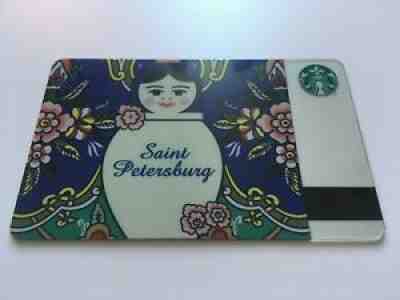 Starbucks Card Nesting Doll Matryoshka 2012 Saint Petersburg Russia - Sold on eBay Jul 10, 2021 for $27.00