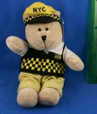 Starbucks 2005 Special Edition Bearista Bear Joe NYC Taxi Driver Plush With Tag - Sold on eBay Sep 11, 2021 for $31.00