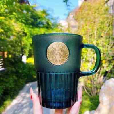 2021 NEW Starbucks Green Gold Goddess Glass Cup Coffee Mugs Halloween Cup Gifts - Sold on eBay Sep 01, 2021 for $29.89