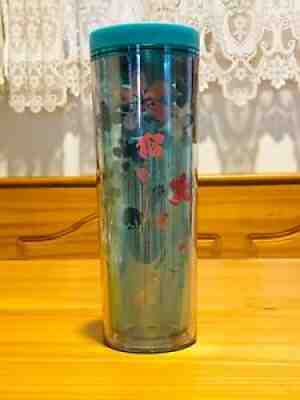 STARBUCKS TUMBLER 16OZ 473ml cherry blossom Sakura new Tiffany blue - Sold on eBay Jul 02, 2021 for $35.00