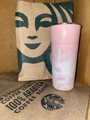 Starbucks Korea Cherry Blossom Road Tumbler 591ml 2021 Spring Limited Edition - Sold on eBay Sep 10, 2021 for $39.99