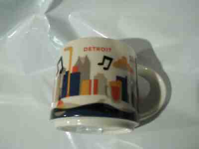 Starbucks You Are Here Mug, Detroit, 2015Â  - new - Sold on eBay Aug 01, 2021 for $8.00